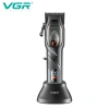 VGR269 high-speed magnetic motor hair clipper, professional hair razor, hair salon professional with base, rechargeable electric clipper details Picture